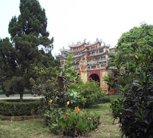 Garten im Tempelareal