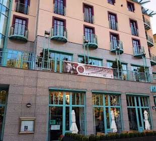 Der Außenbereich vom Kaffeehaus