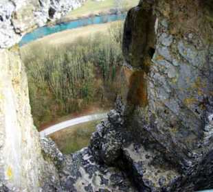 Ausblick nach unten