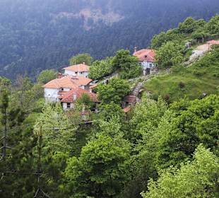 Der Weg zum alten Dorf 