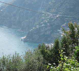 Ausblick auf die Amalfitana