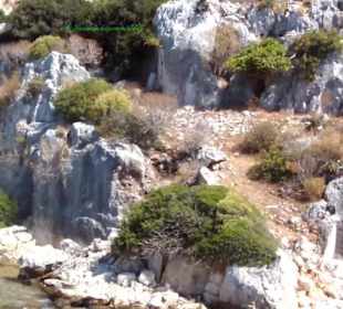 Kekova - versunkene Stadt im Mittelmeer