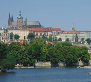 Blick auf die Prager Burg