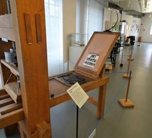 In der Sonderausstellung "Druck"