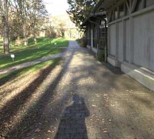 Musikpavillon und Laubengang