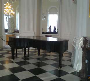 Wnętrze pałacu w Wilanowie.