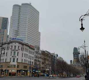 Kurfürsten Damm Blick Richtung Gedächtniskirche