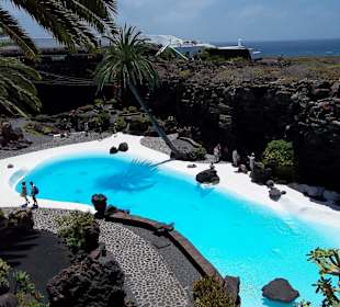 Blick auf den Traumpool