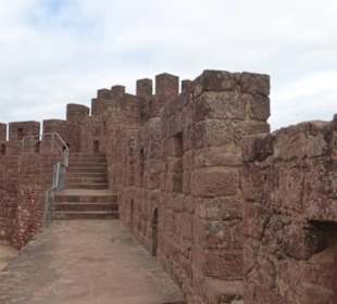 In der Burganlage von Silves