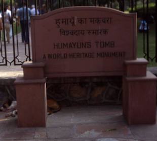 Das Humayun Grabmal