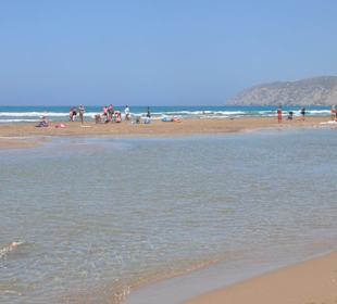 Prasonissi - plaża