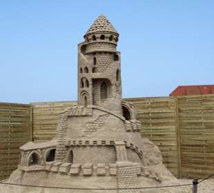 Sandskulpturen Festival " Welt der Wunder "