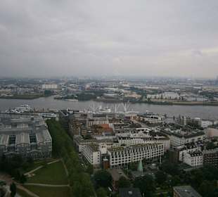 Blick über den Hamburger Hafen