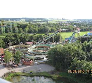 Skyline Park von Oben 