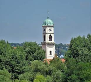 Der Glockenturm von St. Mang im Grünen