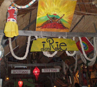 Witzig aufgemachte Bar