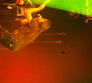 Liveauftritt im Rock-Zelt