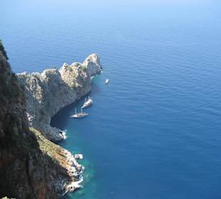 Widok ze wzgórza /Alanya