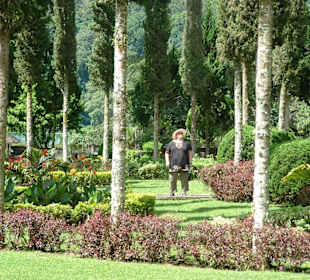 Architektonisch perfekter Park