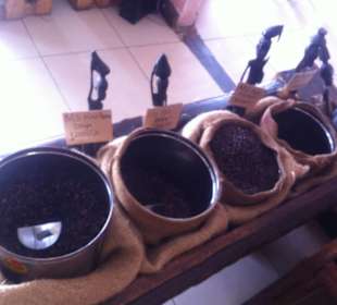 Verschiedener Kaffee