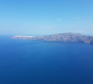 Ausblick Skaros Felsen  