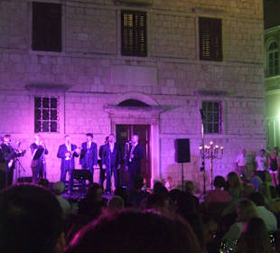 Musikdarstellung in Zadar