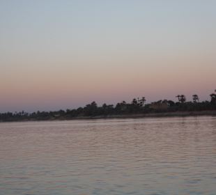 Sonnenuntergang Nilfahrt