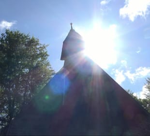 Friedhofskapelle im Waldfriedhof