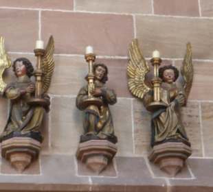 Frauenkirche: Eindrücke aus dem Kircheninneren