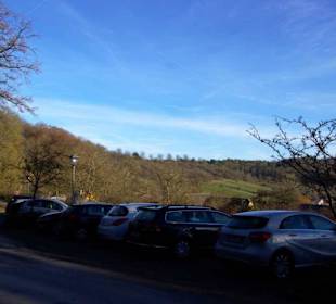 Obere Parkmöglichkeit mit Aussicht