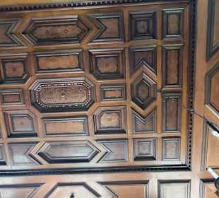 Tolle Holzdecke