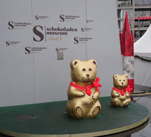 Der Eingangsbereich des Schokoladenmuseums