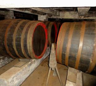 Im Fasslager des Bremer Ratskeller