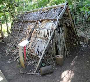 Alte Sklavenunterkunft im Botanischen Garten