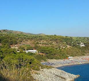 Eine der vielen Badebuchten