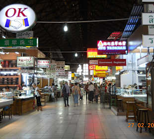 Blick in die Markthalle