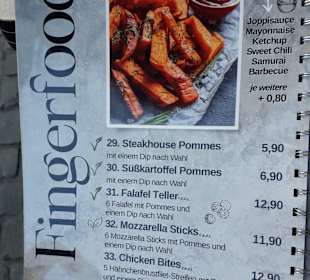 Speisekarte