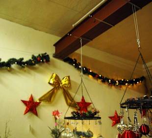 Weihnachtsdekoverkauf