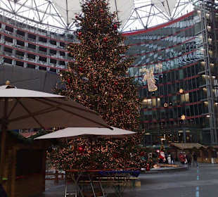 Weihnachtsfeeling am Sony Center