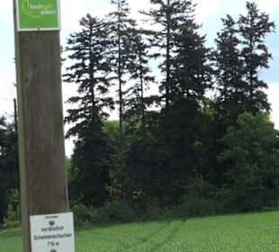 Premiumwanderweg "hochgehackert"