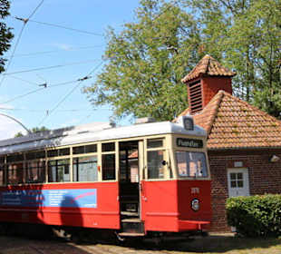 Bereit für eine Fahrt über den Rundkurs