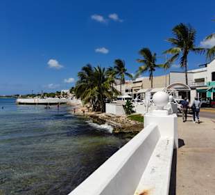 Uferpromenade San Miguel de Cozumel