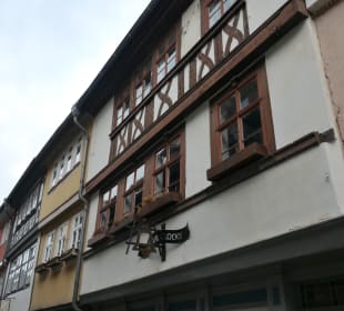 Unterwegs in der Altstadt von Erfurt