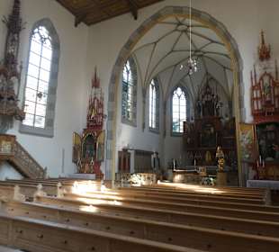 Die Kirche St. Johannes Baptist in Oberstdorf