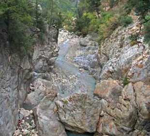 Fluss im Taurusgebirge