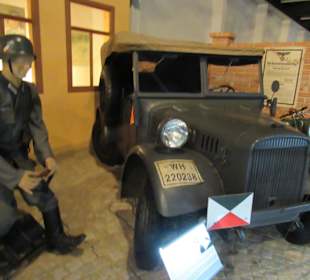 In den Hallen des Militärmuseums Lesany