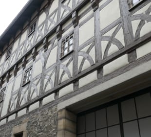 Speicherhäuser in der Waagegasse in Erfurt
