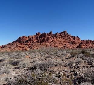 Im Valley of Fire unterwegs