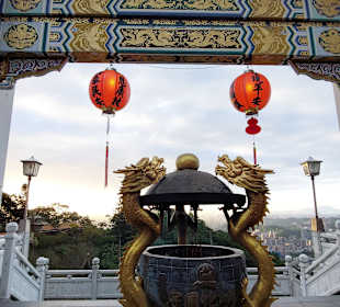 Maokong Gondel -  Rund um Tempel Station