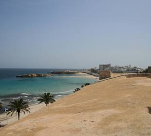 Blick vom Ribat zur anderen Seite